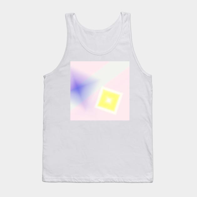 YELLOW WHITE PURPLE ABSTRACT TEXTURE Tank Top by Artistic_st